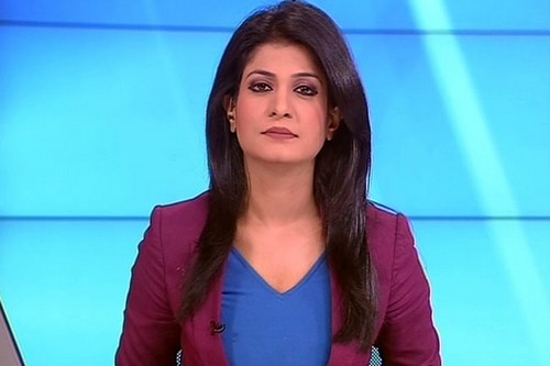 Anjana Om Kashyap Beautiful Female TV News Anchors In India