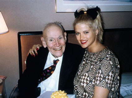 Anna Nicole Smith, wife of J. Howard Marshall II Famous Women Who Married Much Older Men