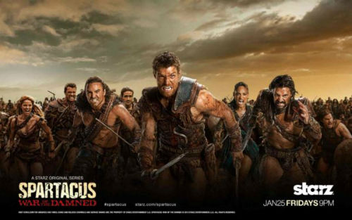 Spartacus War of the Damned best Adult tv series