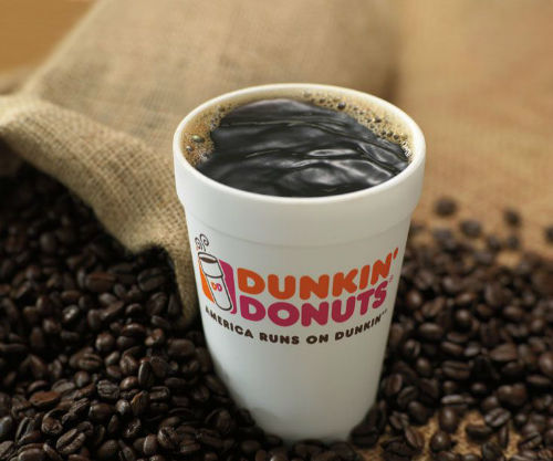 Dunkin' Donuts best selling coffee brands