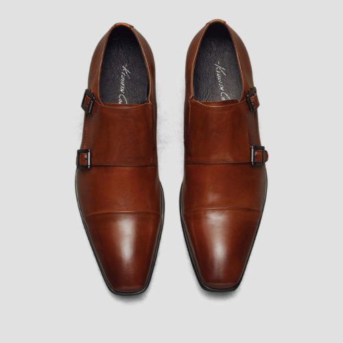2017 Kenneth Cole LEATHER MONK STRAP DRESS SHOE