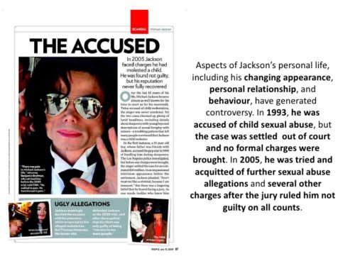 Michael Jackson’s Top 10 life events Accused of child abuse