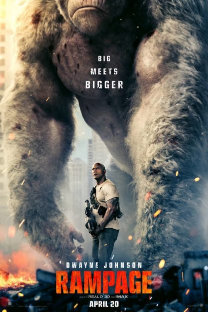 Rampage Anticipated Hollywood Upcoming Sci-fi Movies 2018