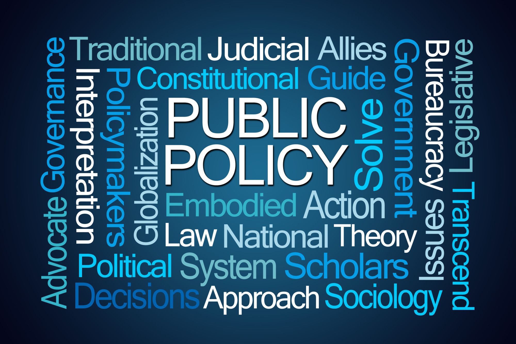 public policy word cloud