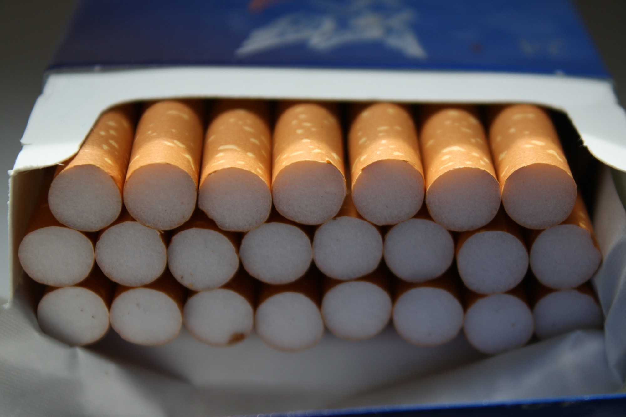 cigarettes in box