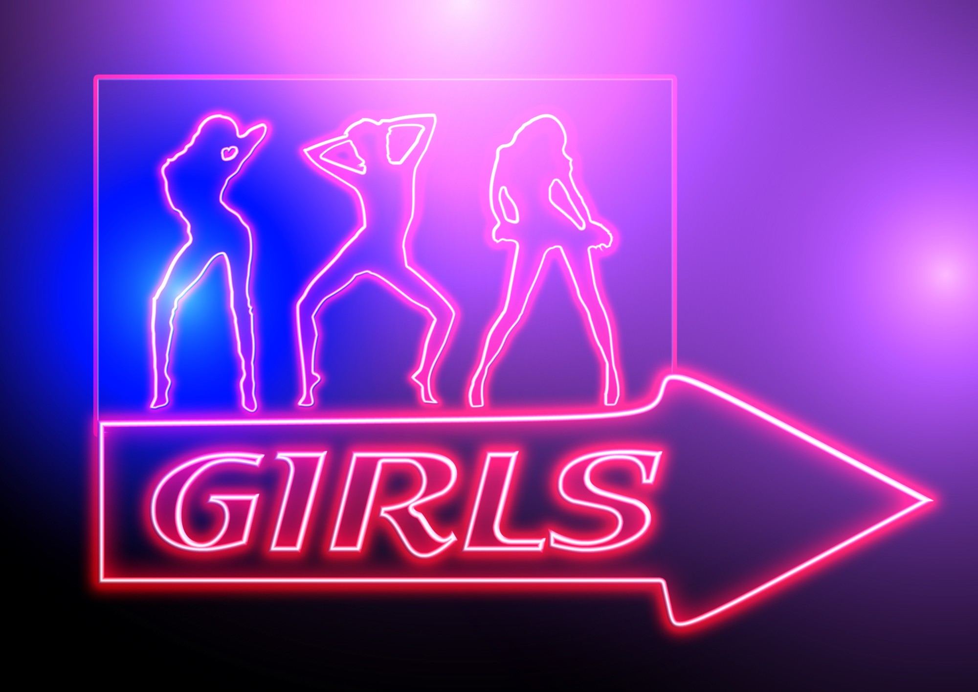 Girls Club Neon Sign